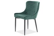 green dining chairs
