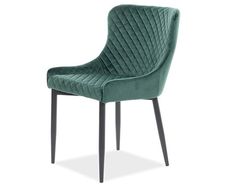 green dining chairs
