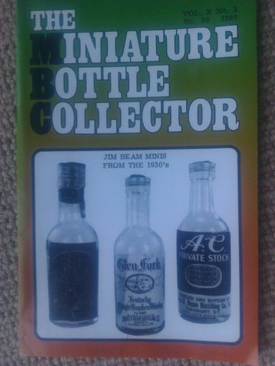 The Miniature Bottle Collector magazine. 1983