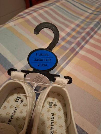 NEW Pennies Cream plimsolls