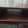 Mahogany telephone table with seat Image 3