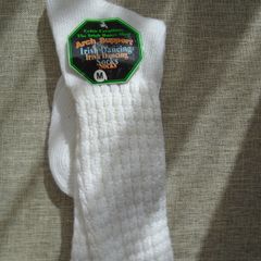 Irish dance socks, Arch support ,Size M.Irish dance