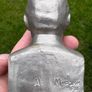 Bust of V.I. Vintage Lenin Sculptor by  Murzin Casting in Silumin c1980 Image 3