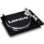 Dark Wood Turntable Record Player Bluetooth Turntable Image 2