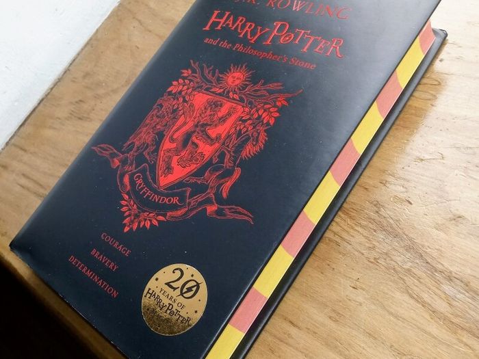 Rare Harry Potter Gryffindor House Edition Harry Potter And The Philosopher's Stone