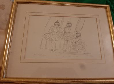 3 little girls Ballerina Framed Picture by Steve O'Connell