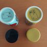 Two Freda earthenware retro style spice jars Image 3
