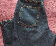 Union Blues Dark Wash Stretch Mom Jeans  UK 10  like New
