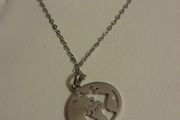 silver chain and pendant