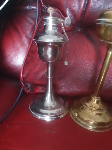 vintage oil lamps