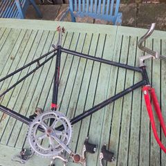 Vintage Road Bike Frame Restoration Repair
