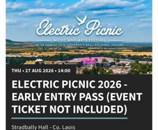 electric picnic early entry tickets