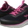 KangaROOS Women's KJ-Dyna Sneaker, Black Fandango Pink 4294, 3UK, 36 EU Image 2