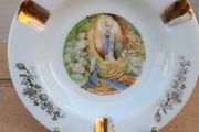 Vintage Lourdes Ashtray ( Limoges France )