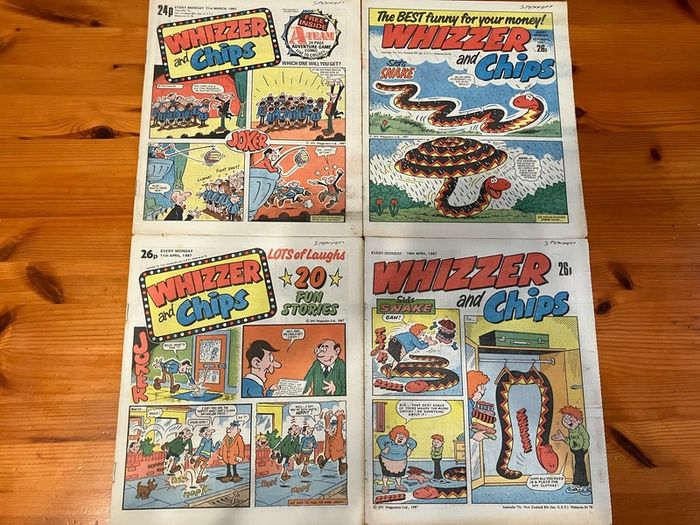 Comics: 'Whizzer and Chips'1987 (22 numbers)