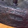 Bronze style table lamp with two figures Image 3