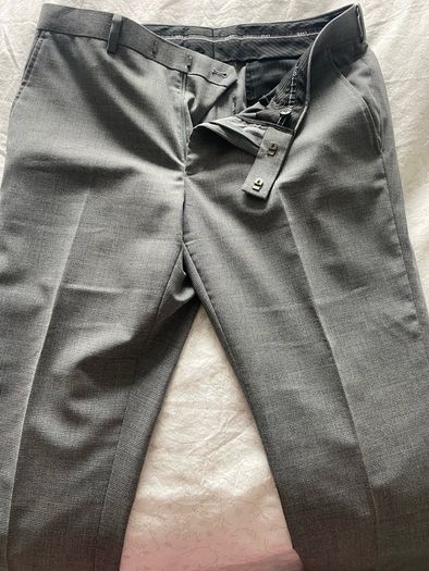 DKNY suit trousers grey 34R