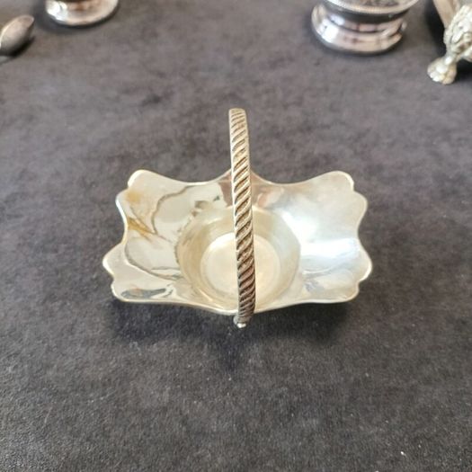 set of old silver-plated items