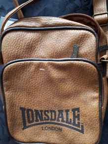 New light brown cross over bag