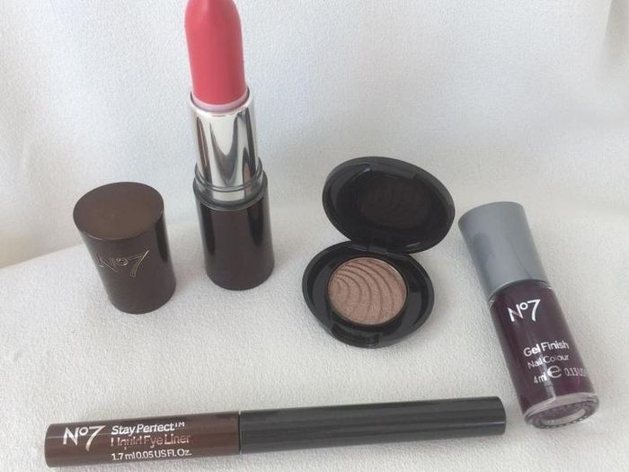 Brand New No.7 Liquid Eye Liner, Lipstick,Eye Shadow and Nail Polish