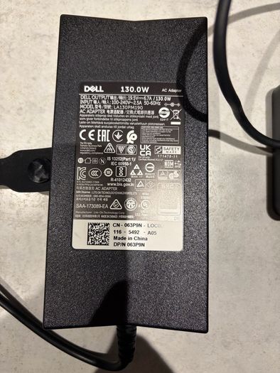 Dell D6000 Universal Docking Station with 130W Power Adapter