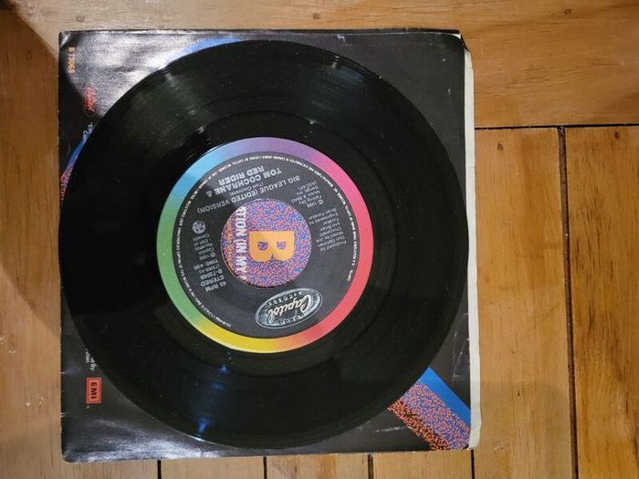Tom Cochrane and Red Rider Big League 7 inch Vinyl Single Capitol B 73068 1988
