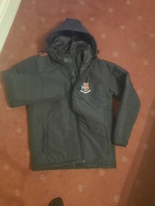 School uniform winter jacket. St Munchins College