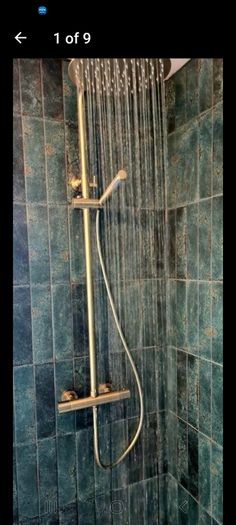 Brushed Brass Luxury Exposed Shower