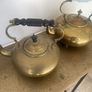 Antique Brass Kettles Image 3