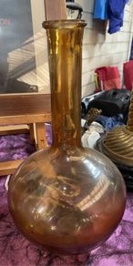 Vintage studio bottle vase