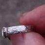 Vintage Irish Sterling Silver Buckle Ring Image 10
