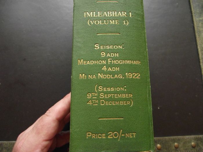 1922 Dail Eireann Parliamentary Debates. Official Report. Volume 1