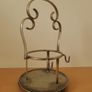 Antique silver hanging plant holder - silver hallmarked Image 5