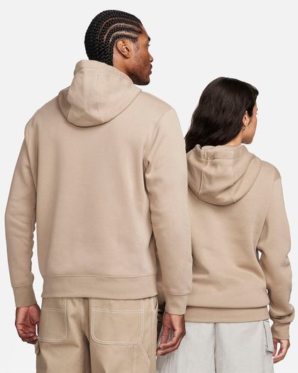 Nike Sportswear Club Fleece Pullover Hoodie, unisex, light brown, beige