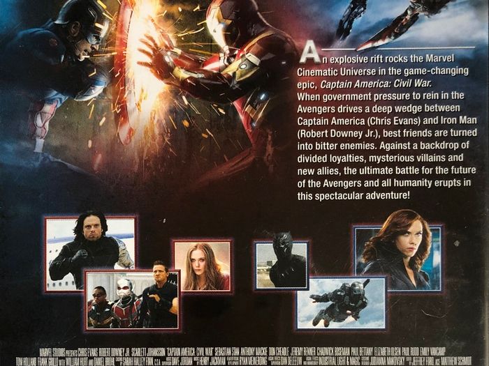 Captain America Trilogy (Marvel) Chris Evans [Movie DVD]