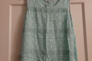 Mint green top - Medium