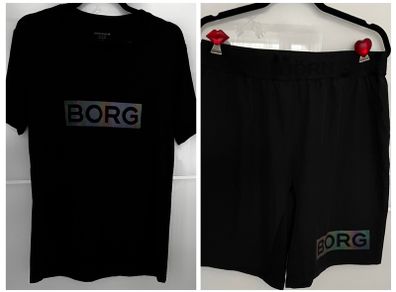 Bjorn Borg T-shirt and Shorts Size L