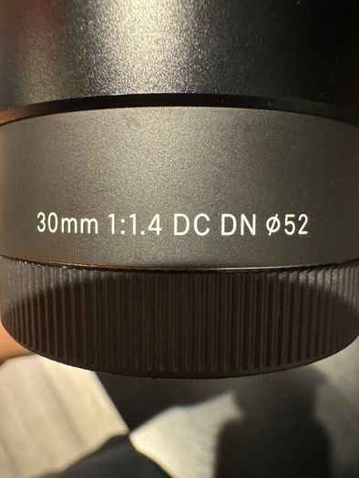 Sigma 30mm f/1.4 E-Mount