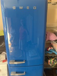 retro smeg fridge freezer