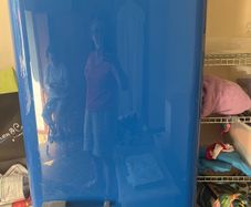 retro smeg fridge freezer
