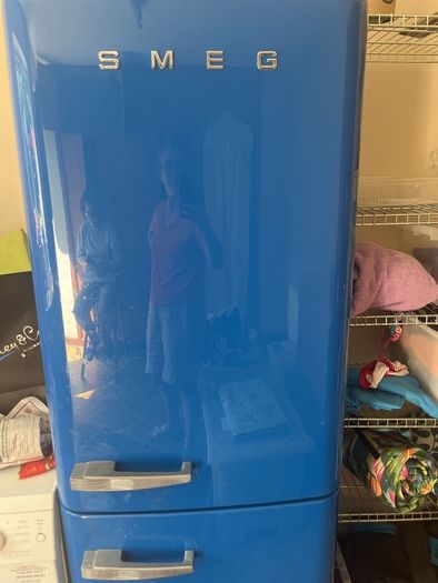 retro smeg fridge freezer