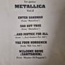 Metallica Tablature Books Image 8