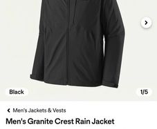 patagonia Men's Granite Crest Rain Jacket XL