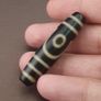 Antique Himalayan Tibetan 2 Eyes Agate Dzi Bead Amulet Pendant Image 10