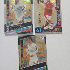 Match Attax 100 Club Cards 2016/17 - Ronaldo, Modric & Sanchez