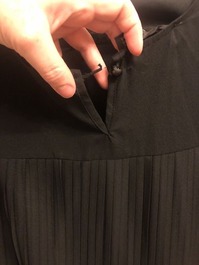 Size 16 black blouse