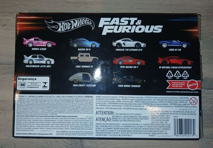Hot Wheels fast & furious