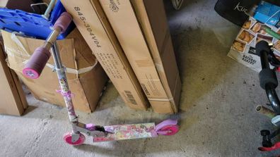 Girls unicorn scooter