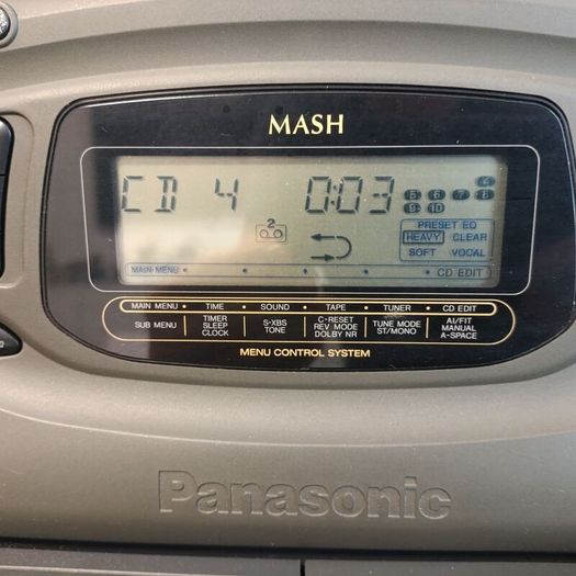 Panasonic RX-DT75 Duel Deck Stereo CD Cobra