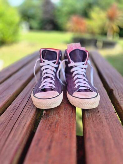 Converse Double Tongue High Top Trainers, UK8, EU41, AV
